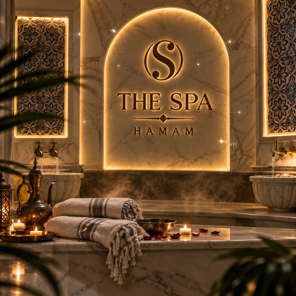 The Spa hamam interior